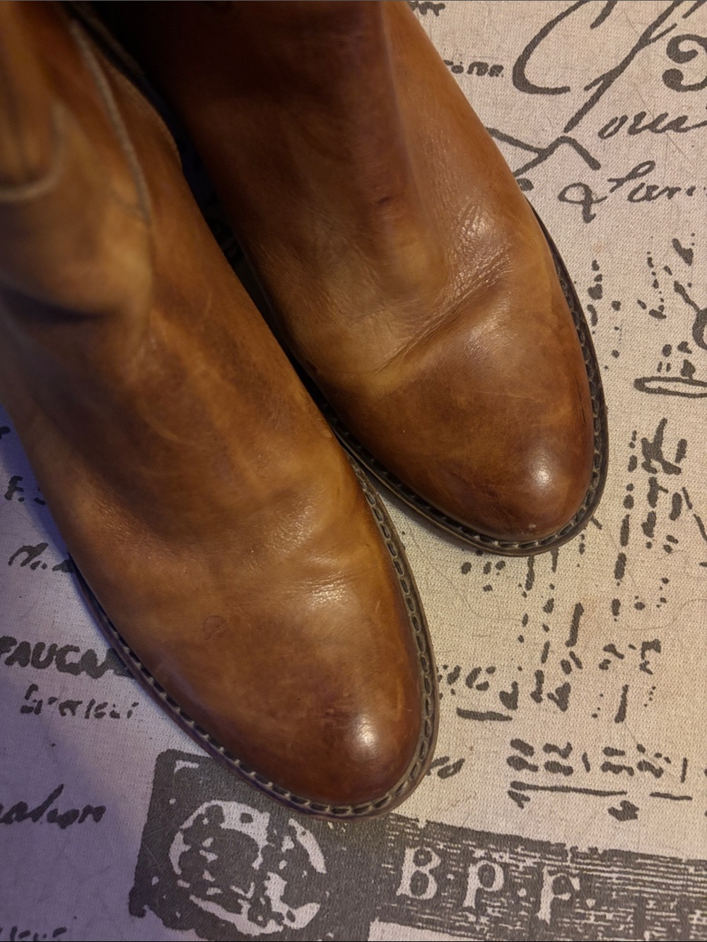 Vintage Leather Boots - Picture 5 of 10